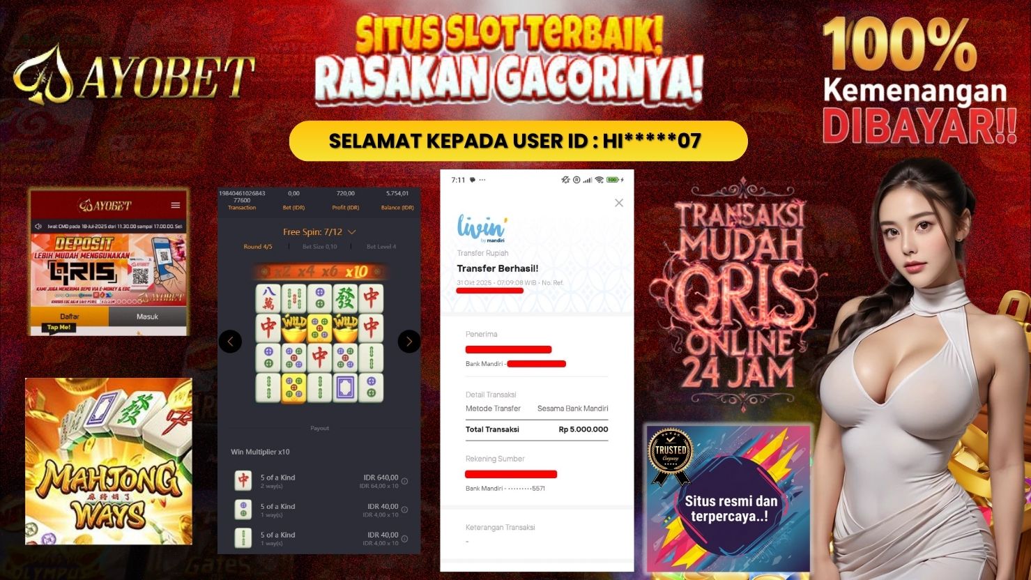 AYOBET JACKPOT SLOT MAHJONG WAYS